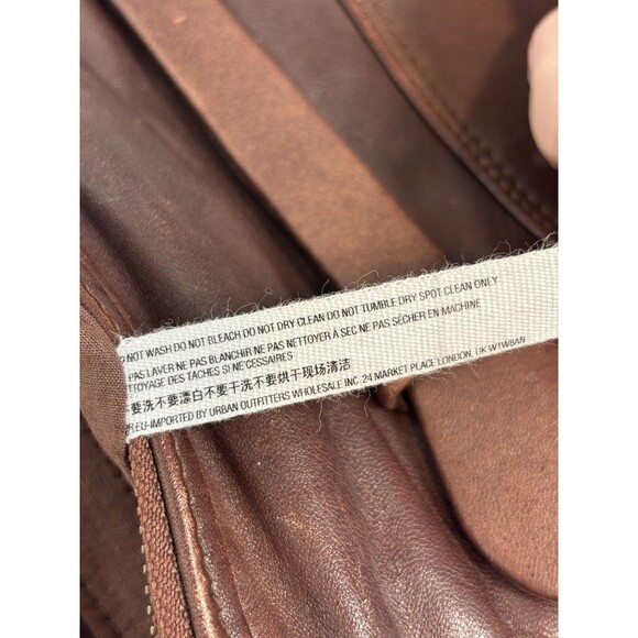 Free People We the Free Traveler Bag Wallet Crossbody Brown Leather Convertible - Picture 11 of 16